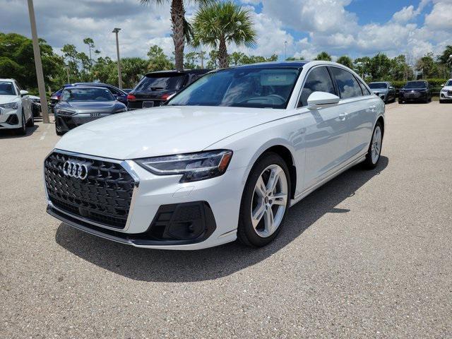 new 2025 Audi A8 car, priced at $104,025