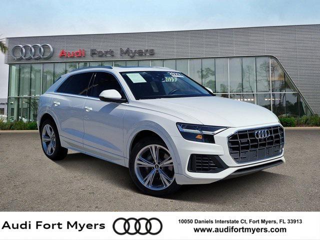 used 2022 Audi Q8 car, priced at $49,495