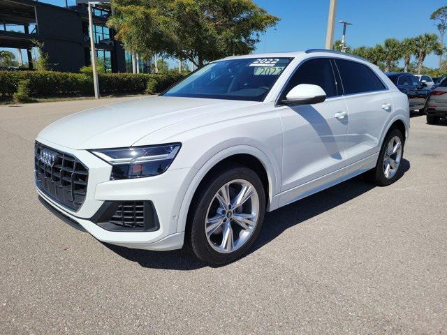 used 2022 Audi Q8 car, priced at $49,495