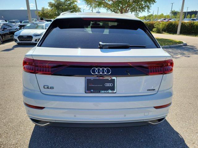 used 2022 Audi Q8 car, priced at $49,495