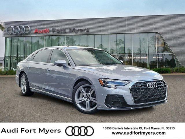 new 2025 Audi A8 car, priced at $100,925