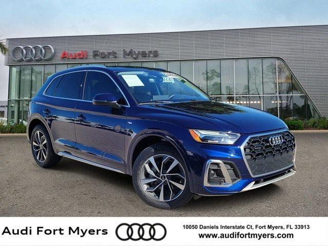 used 2022 Audi Q5 car, priced at $31,495