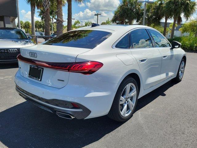 new 2025 Audi A5 car, priced at $55,025