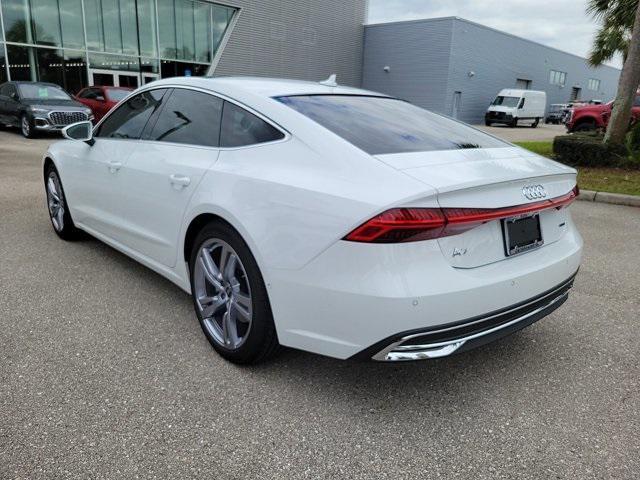 new 2025 Audi A7 car, priced at $79,720