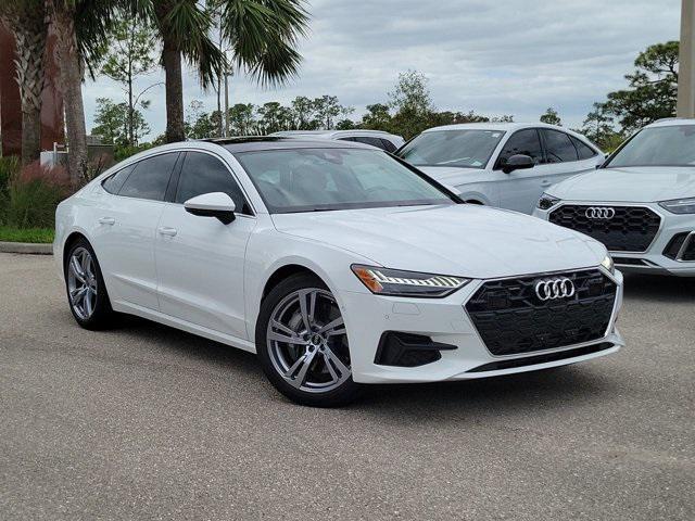 new 2025 Audi A7 car, priced at $79,720