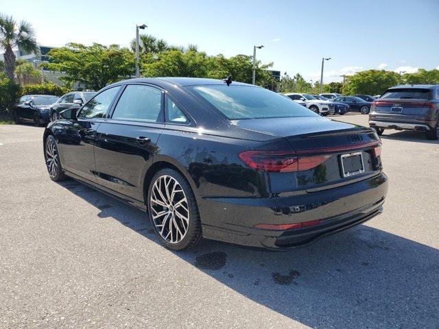 new 2024 Audi A8 car, priced at $102,280