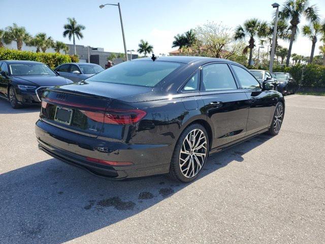 new 2024 Audi A8 car, priced at $102,280