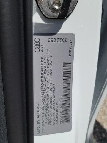 new 2025 Audi A5 car, priced at $59,350