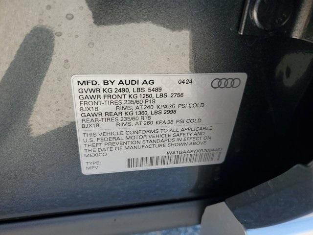 new 2024 Audi Q5 car, priced at $53,290