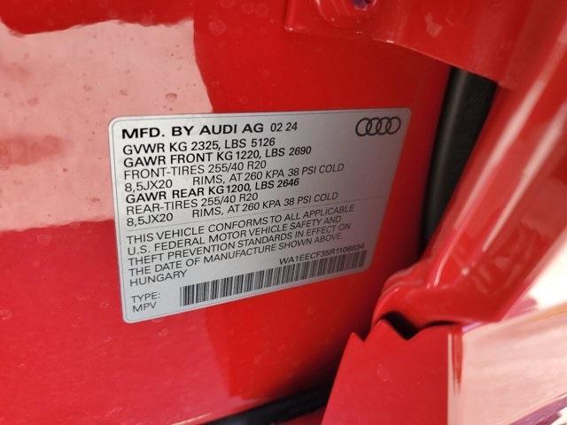 new 2024 Audi Q3 car, priced at $50,425