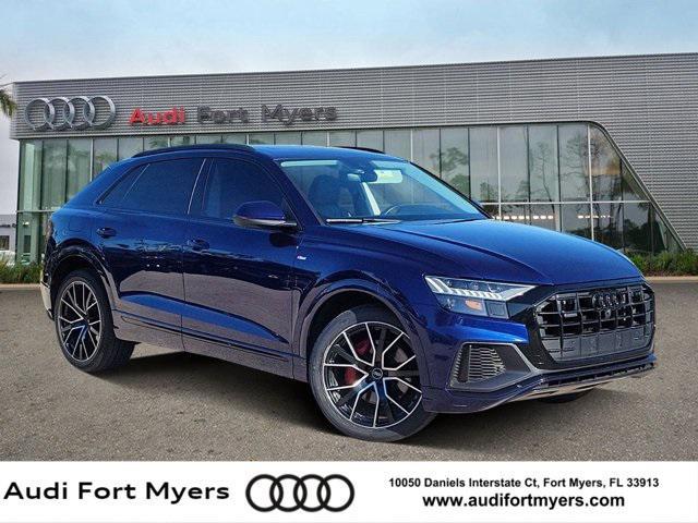 used 2021 Audi Q8 car, priced at $38,995