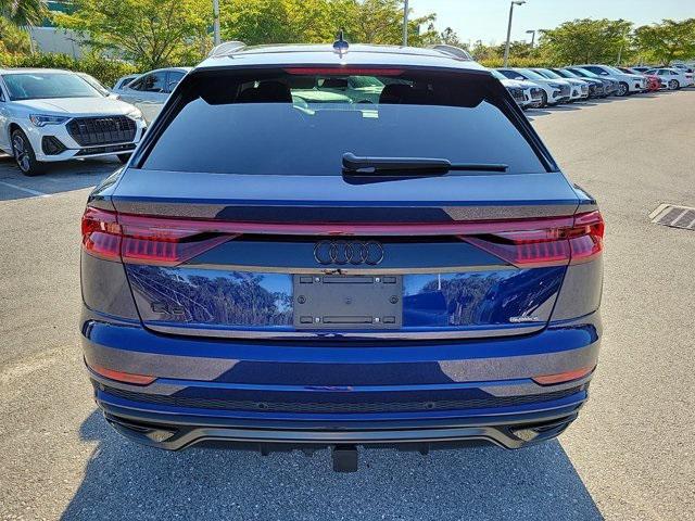 used 2021 Audi Q8 car, priced at $38,995