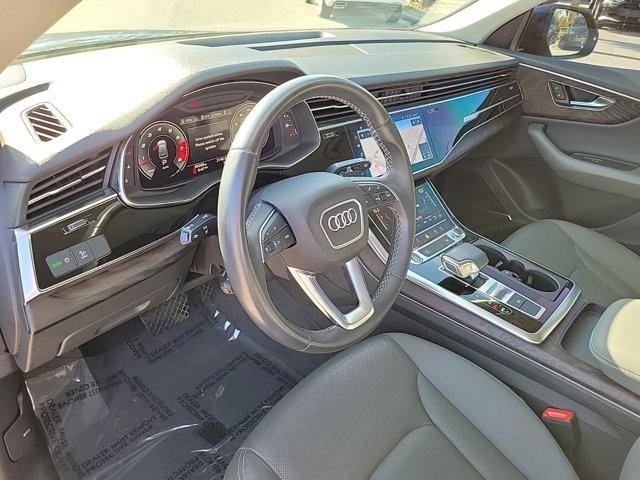 used 2021 Audi Q8 car, priced at $38,995