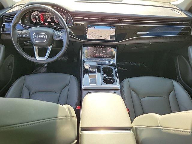 used 2021 Audi Q8 car, priced at $38,995