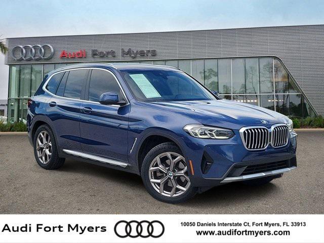 used 2022 BMW X3 car, priced at $33,995