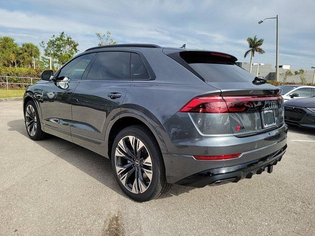 new 2025 Audi Q8 car, priced at $90,715