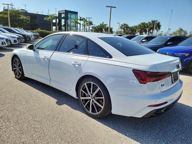 new 2025 Audi A6 car, priced at $72,185