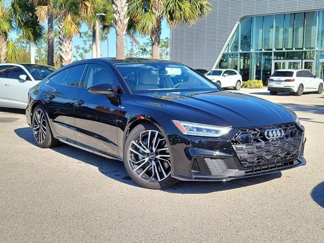 new 2025 Audi A7 car, priced at $78,835