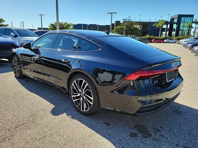 new 2025 Audi A7 car, priced at $78,835