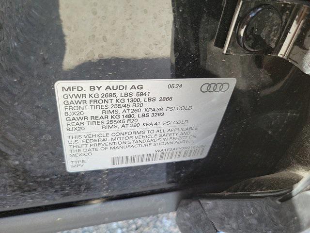 new 2024 Audi Q5 car, priced at $73,890