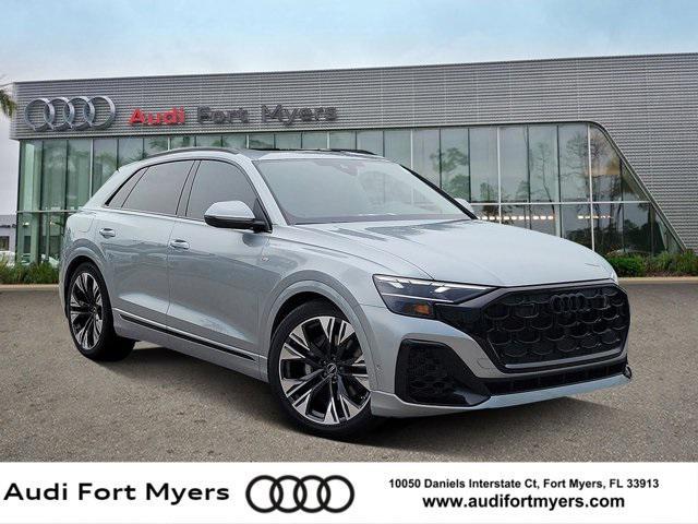 new 2025 Audi Q8 car, priced at $86,570