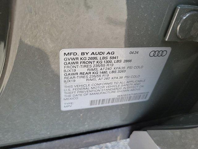 new 2024 Audi Q5 car, priced at $66,775