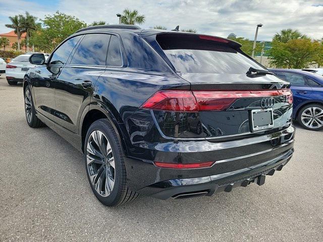 new 2025 Audi Q8 car, priced at $94,415