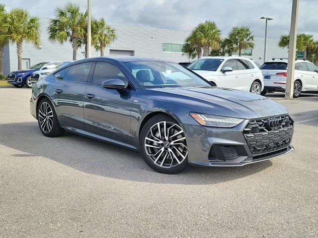 new 2025 Audi A7 car, priced at $87,415