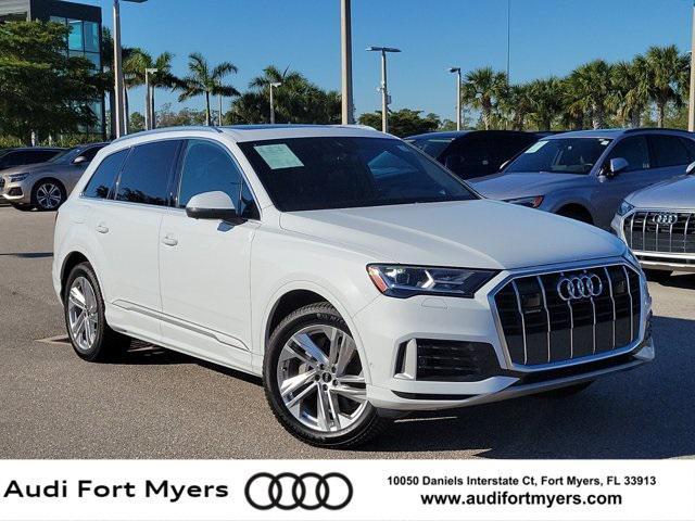 used 2021 Audi Q7 car, priced at $33,995