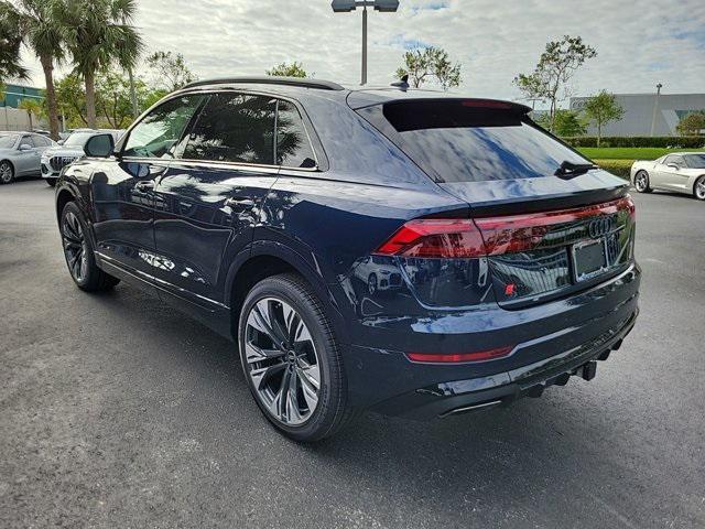 new 2025 Audi Q8 car, priced at $86,615