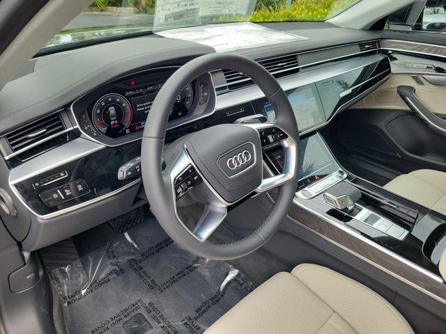 new 2025 Audi A8 car, priced at $100,925