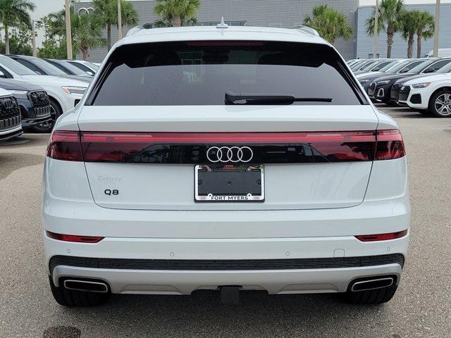 used 2024 Audi Q8 car, priced at $75,495