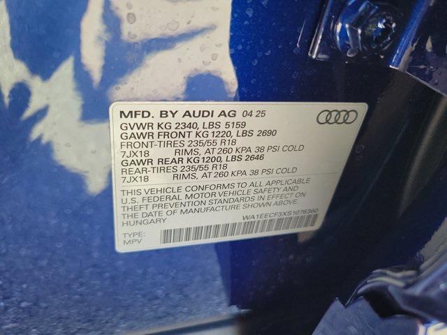 new 2025 Audi Q3 car, priced at $45,450