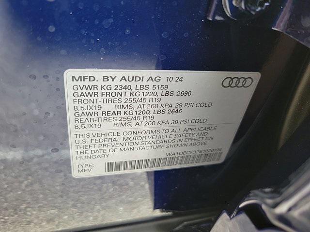 new 2025 Audi Q3 car, priced at $45,985