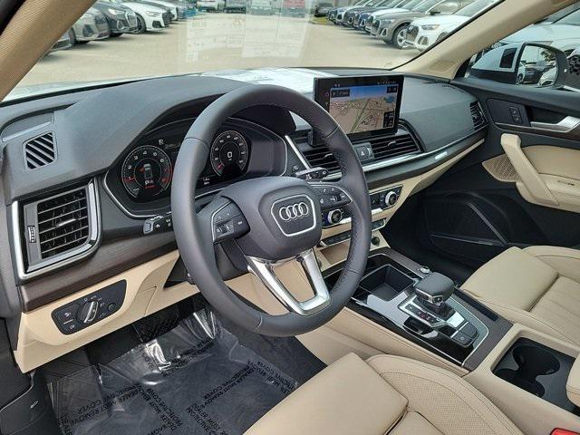 new 2025 Audi Q5 car, priced at $59,035