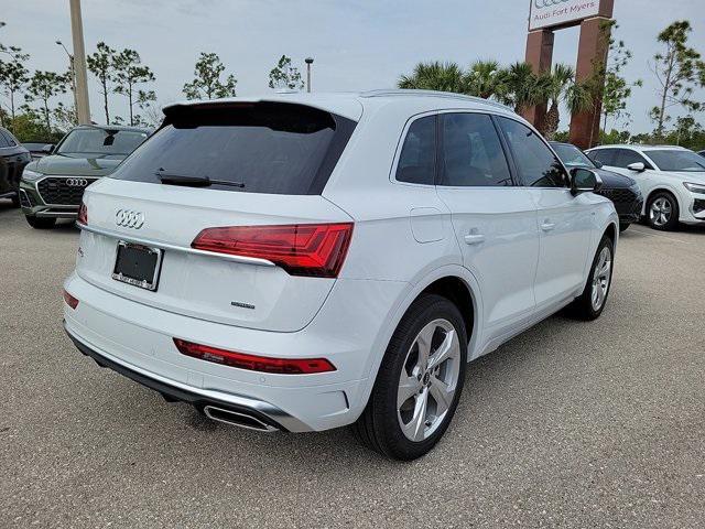 new 2025 Audi Q5 car, priced at $59,035