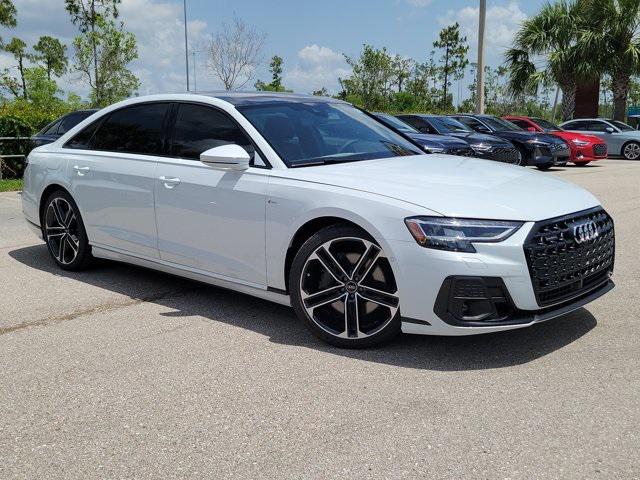new 2025 Audi A8 car, priced at $103,750
