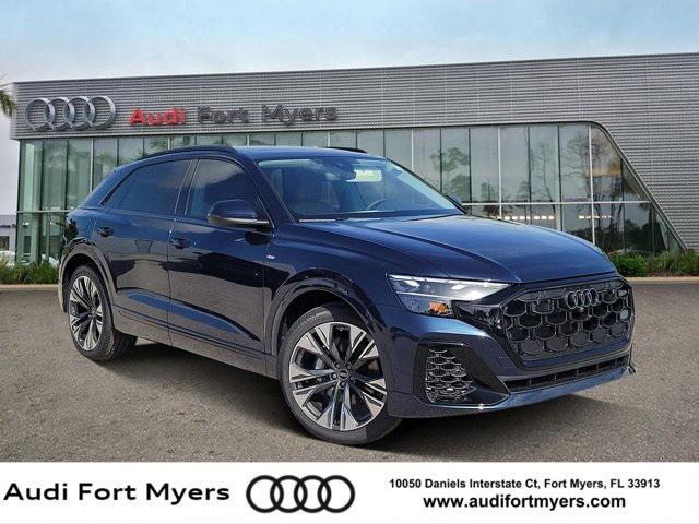 new 2025 Audi Q8 car, priced at $86,570