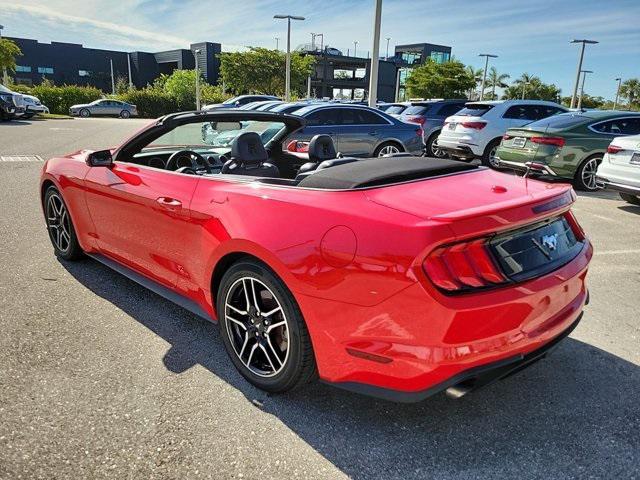 used 2021 Ford Mustang car, priced at $19,495