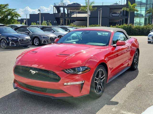 used 2021 Ford Mustang car, priced at $21,495