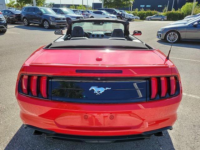 used 2021 Ford Mustang car, priced at $19,495