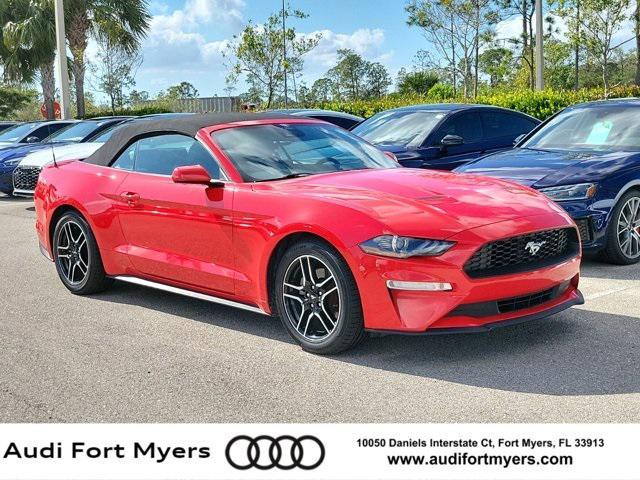 used 2021 Ford Mustang car, priced at $21,495