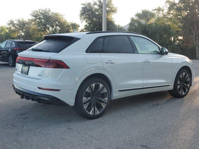 new 2025 Audi Q8 car, priced at $86,715