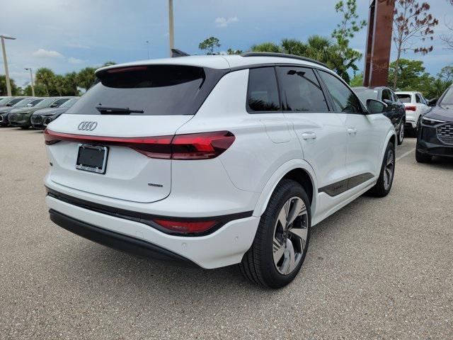 new 2025 Audi Q6 e-tron car, priced at $75,840