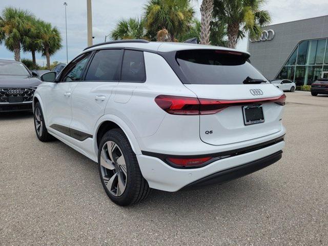 new 2025 Audi Q6 e-tron car, priced at $75,840