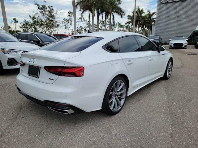 new 2025 Audi A5 Sportback car, priced at $51,980