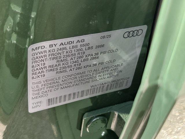 new 2025 Audi Q5 car, priced at $57,660