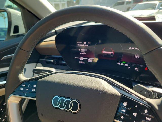 new 2025 Audi Q6 e-tron car, priced at $77,410