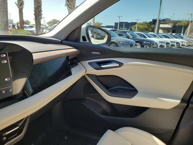 new 2025 Audi Q6 e-tron car, priced at $77,410