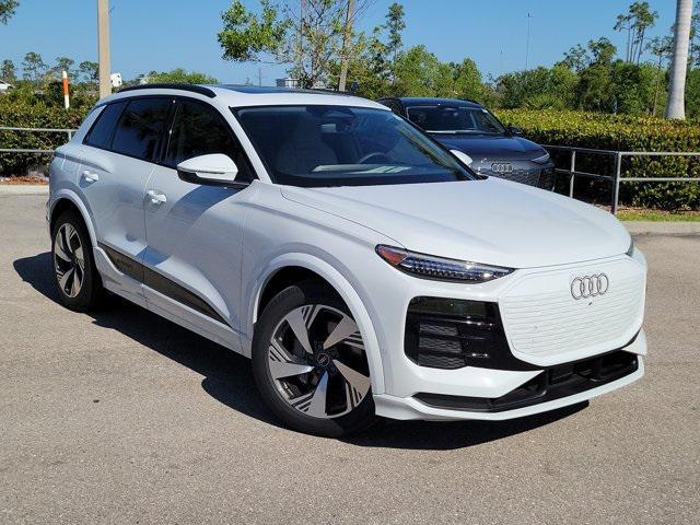new 2025 Audi Q6 e-tron car, priced at $77,410